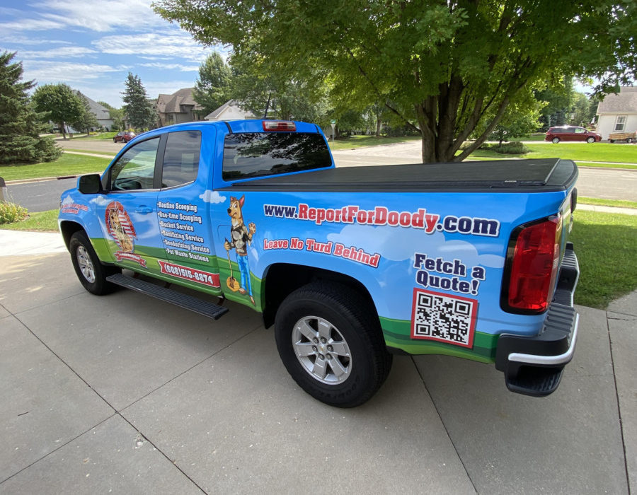 Reporting For Doody New-Wrap-on-Truck-900x700 Truck Landing Page  