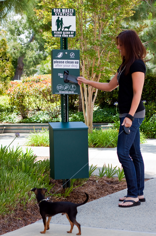 Reporting For Doody Pet-Waste-Station Truck Landing Page